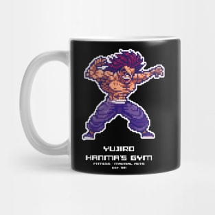 yujiro hanma's gym pixle Mug